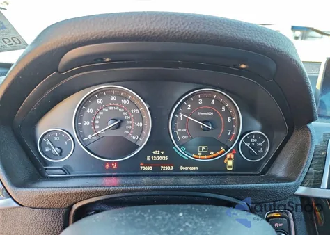 2016 BMW 328 I Sulev z USA, uszkodzony, nr VIN WBA8E9G57GNT44963